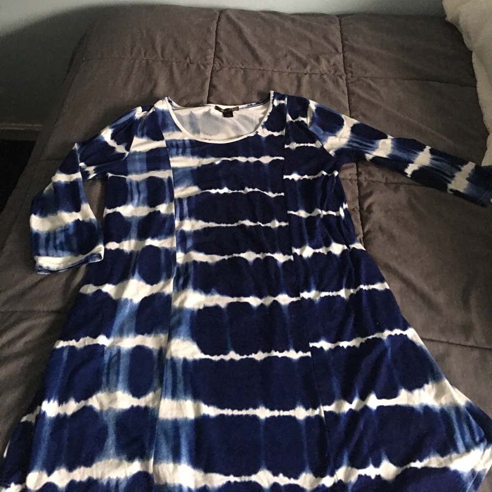 3/4 sleeve dress